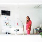 La presidenta del col·legi de veterinaris, Jael Pozo.