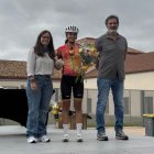 Un dels podis al Prat.