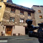 L’edifici que acollirà els pisos.