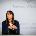 Mònica Bonell en roda de premsa