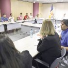 Una de les reunions de Govern i funcionaris.