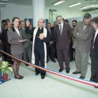 Inauguració de la central internacional digital de la Comella.