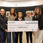 El comú dona 5.000 euros a l’Associació de Familiars per la Salut Mental