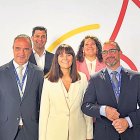 La representació andorrana.