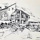 Dibuixos amb tinta i canya