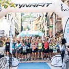 Sortida ahir al matí de la prova La Palomera de la Dynafit Andorra Trail.