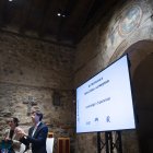 Presentació del projecte de l'Arc patrimonial a l'Església de Santa Coloma.