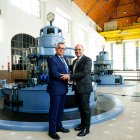 Albert Moles i Davide Ciciliato, director comercial d’Endesa.