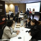Participants a la trobada laboral d'hivern.