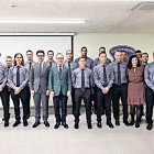 Guillem Casal, Xavier Espot amb el cos de banders