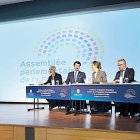 Un instant de la conferència de presidents.