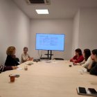 La trobada entre professionals del Berguedà i de la Fundació Meritxell.
