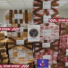 El tabac decomissat pels agents d'aduanes