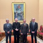 Baró, Parolin, Espot i Àlvarez, a la Santa Seu dilluns.