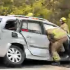 Imatge del turisme afectat.