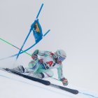 Joan Verdú, a la primera baixada a Solden