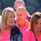 La ministra d'Afers Socials, Trini Marin, a la caminada contra el càncer