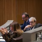 Ladislau Baró durant una sessió del Consell General.