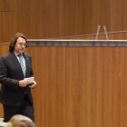 Carles Naudi al Consell General.