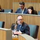 El cap de Govern, Xavier Espot, al Consell General aquest matí.