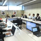 La reunió del Consell Econòmic i Social celebrada aquest matí.