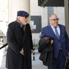 L'excomissari espanyol José Manuel Villarejo arriba a la Seu de la Justícia d'Andorra avui