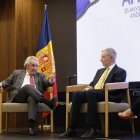Jaume Bartumeu en una conferència.
