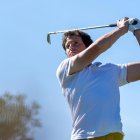 El golfista Kevin Esteve.