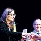 La ministra Ester Molné.