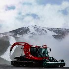 Neu a les pistes de Grandvalira.