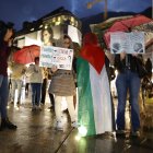 Membres de la plataforma Moviment per Palestina.