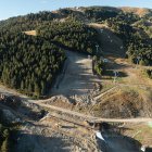 Imatge dels treballs a l’Estadi Creand.