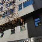 La façana de la Seguretat Social.