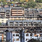 Una vista d’edificis a Escaldes-Emgordany.