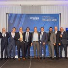 El CEO  de Boreal Miami, Joaquín Francés, recull el premi International Wealth Management Awards amb part de l'equip