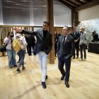 Espot i Ferré visitant les instal·lacions.