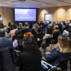 El cònsul major d'Andorra la Vella, Sergi González a la presentació del complement d'assegurançes de baixes laborals

Foto: Comú d'Andorra la Vella/Tony Lara