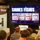 Carla Rispal i Ramon Ribera durant la xerrada.