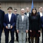 Rebuda del cap de Govern a la selecció de golf.