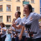 Participants a la Zumbathon d'Andorra la Vella.