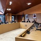 Un moment de la sessió de comú de la Massana d'aquest matí.