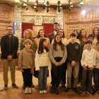 Els consellers i conselleres al Consell d'Infants.