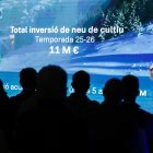 David Ledesma, director de màrqueting de Grandvalira Resorts, durant la presentació.