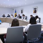 Els alumnes durant la sessió de constitució.