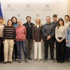 Alumnes al Consell General.