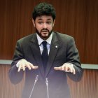 El líder de Concòrdia, Cerni Escalé, al Consell General