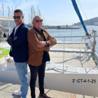 L'empresari i inversor andorrà, Miguel Huguet, amb Gregorio Ayllón, un dels socis i fundadors legals de Bodegas Undersea, i CEO de l'empresa.