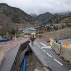 Obres a la Xarxa d'aigua d'Ordino