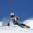 Carla Mijares, a l’eslàlom de Gurgl.