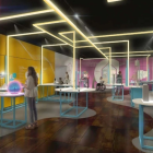 Simulació de com serà la nova sala de manipulables del MW Museu de l'Electricitat de FEDA.